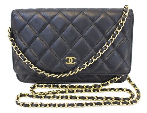 authentic Chanel wallet crossbody